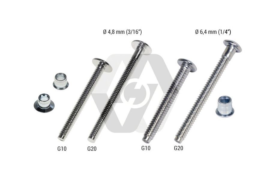 全不锈钢无断点环槽铆钉