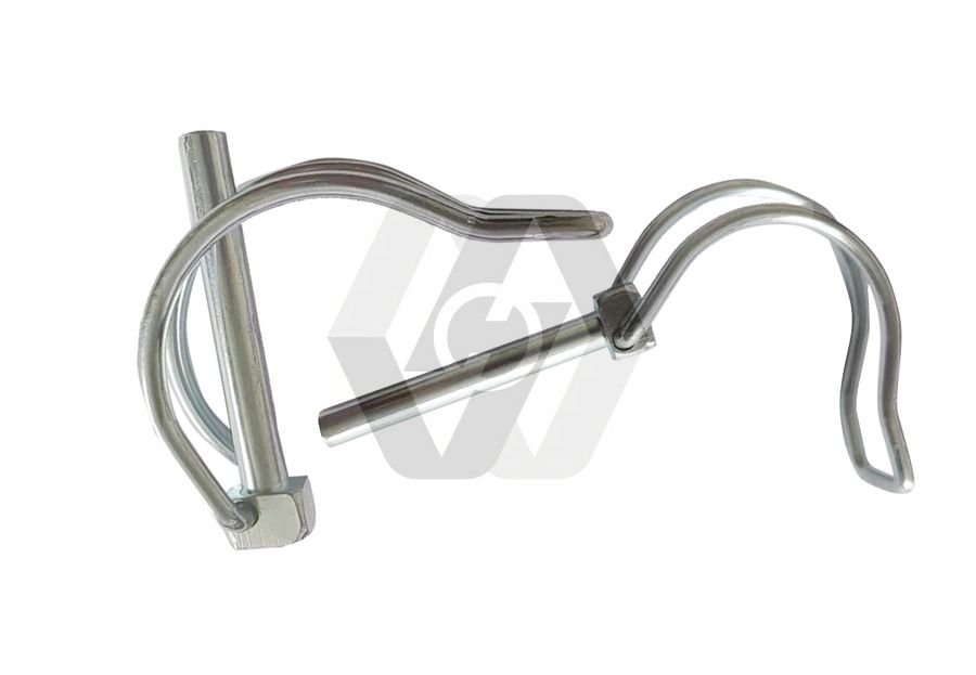 保险弹簧销D型销双线圈扣开扣销