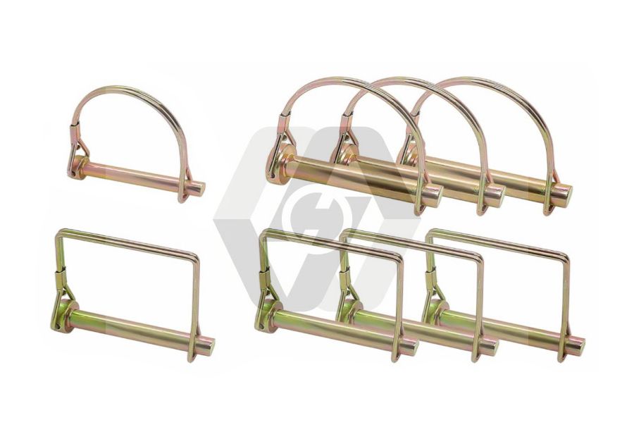 半圆形保险销D型销