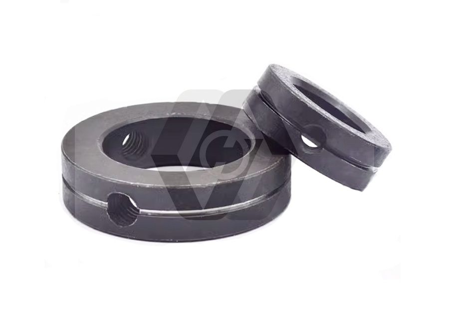 开槽轴肩挡圈 调节自锁固定环止退环